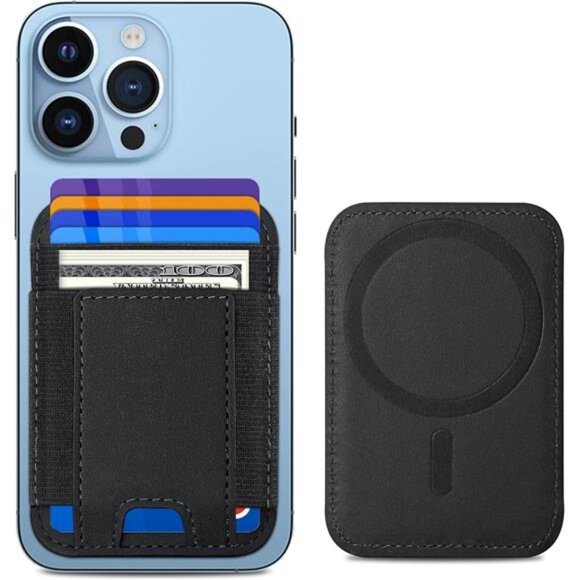 Upgraded for Magsafe Wallet,Strongest Magnetic Wallet, for iPhone Wallet Magsafe